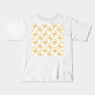 Butterfly Golden Kids T-Shirt